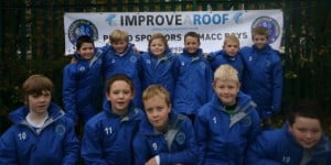 Macc Boys Football are sponsored by Improve A Roof