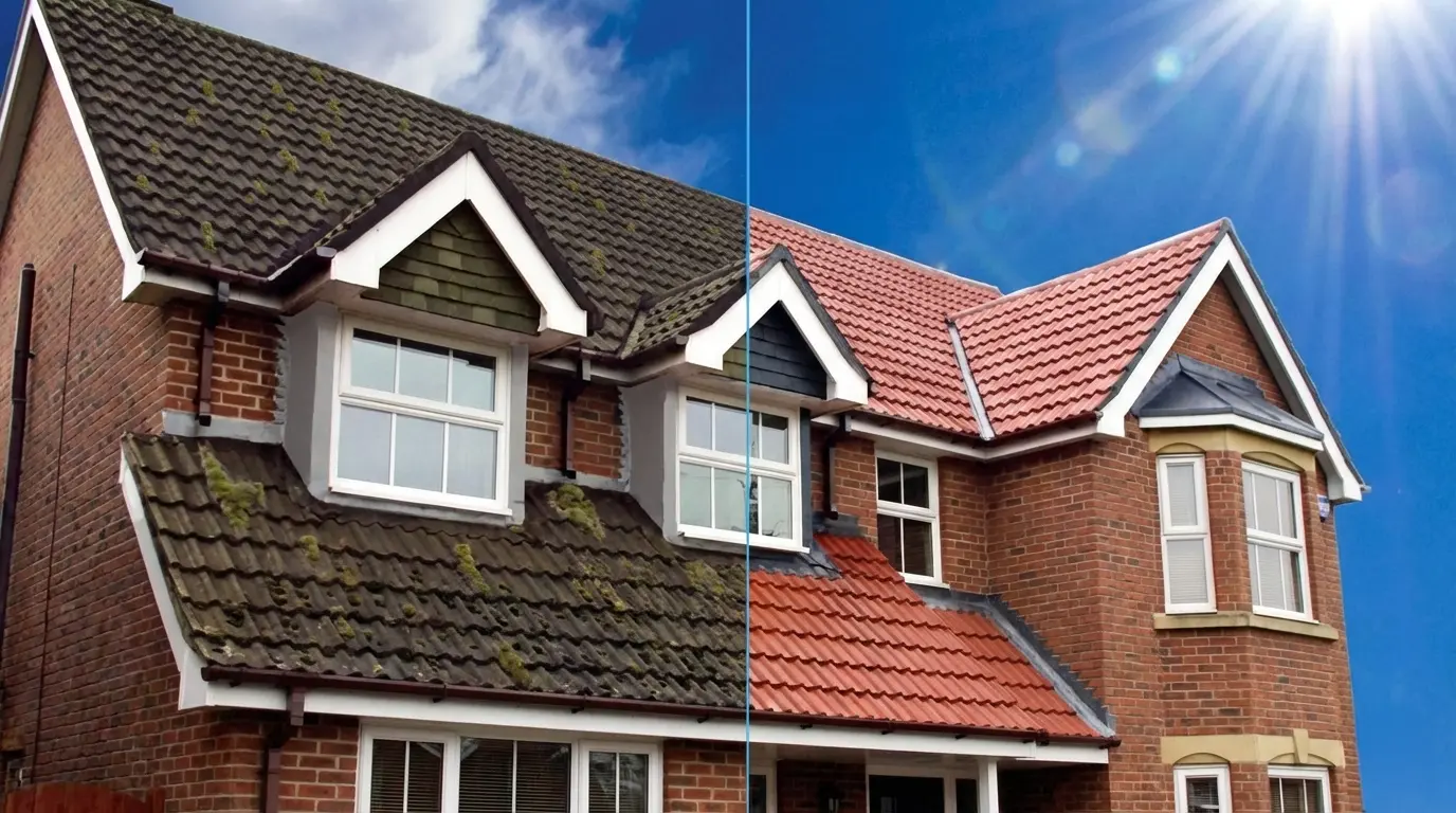 roof cleaning and coating