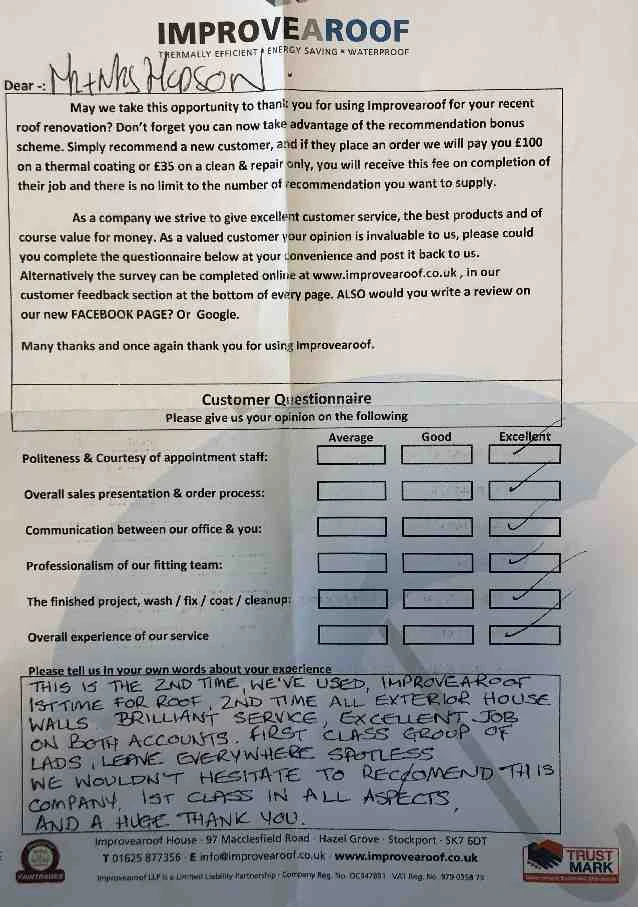 Roof Cleaning Buxton