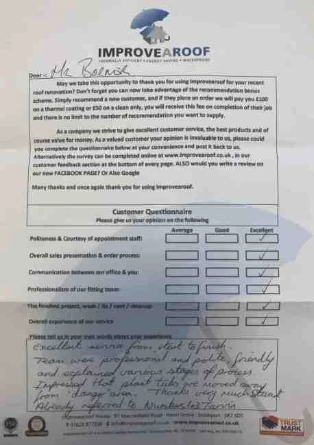 Roof Coating Company Macclesfield