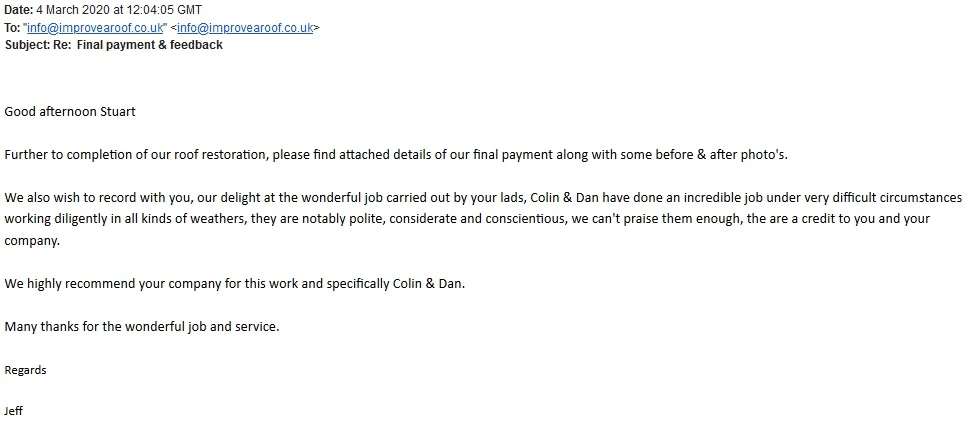 Roof Coating Recommendation Stockport1